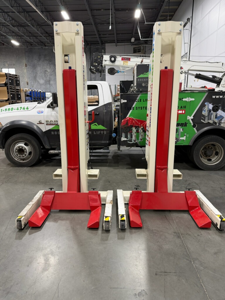 Rocky Mountain Lifts shop equipment support